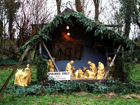 kerststal in Terblijt