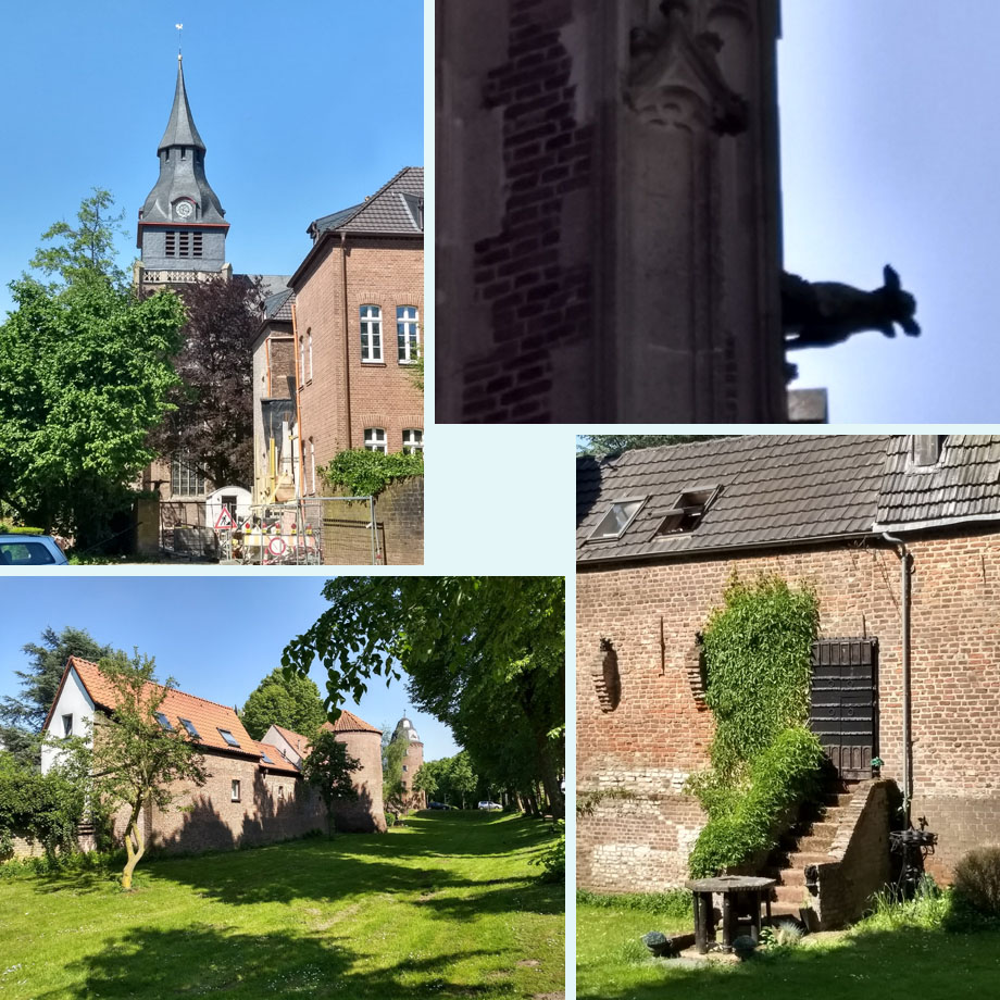 toren van Kranenburg, waterspuwer, stadsmuur, achterdeurtje