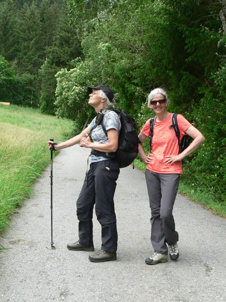 op weg naar Thusis