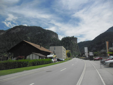 skyline van Thusis
