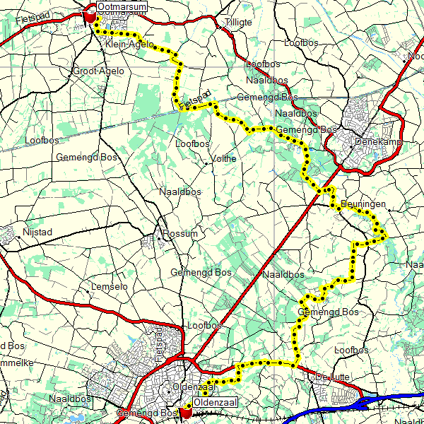 route dag 3