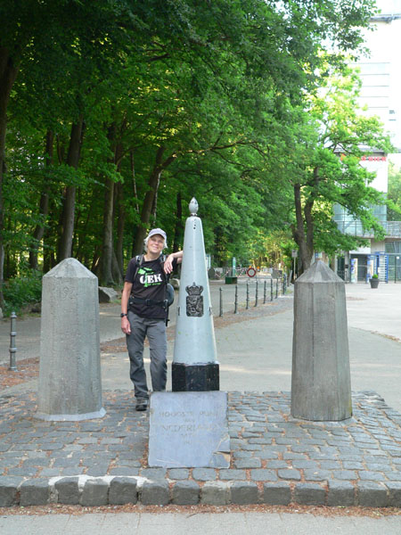 bij de grenspalen