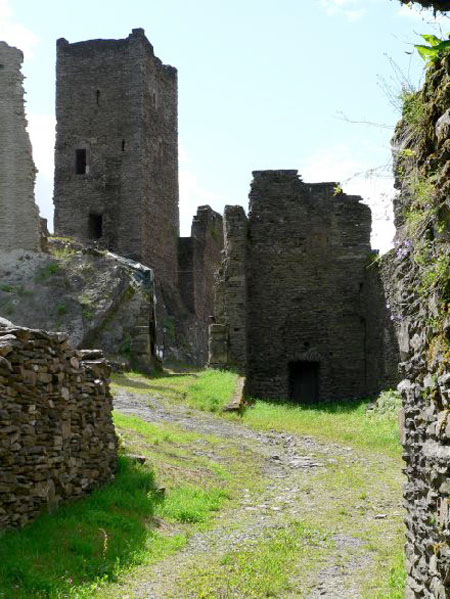 de ruine van Brandenbourg