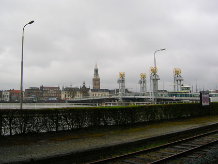 'gouden' brug in Kampen