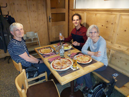 een pizza tot besluit