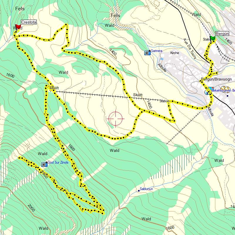 wandelroute dag 6