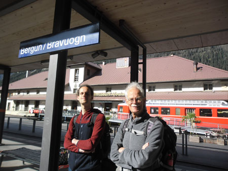 wachten op de trein